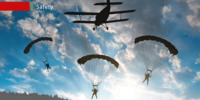 Awareness Kampagne DropZones 2: Hostpots der Fallschirmspringer